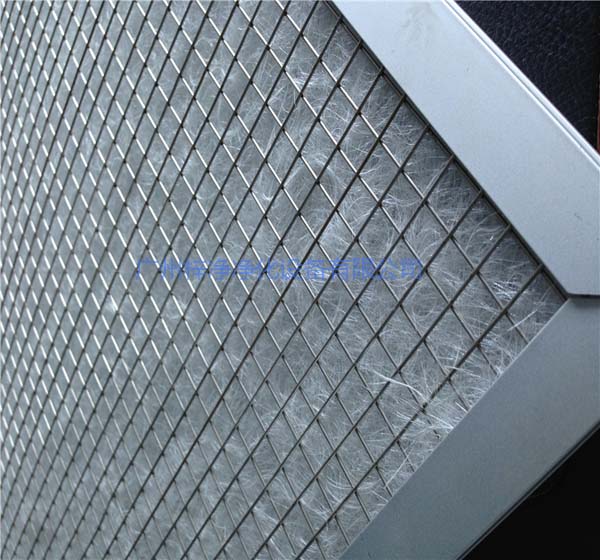 玻璃纤维耐高温过滤器采用不锈钢保护网