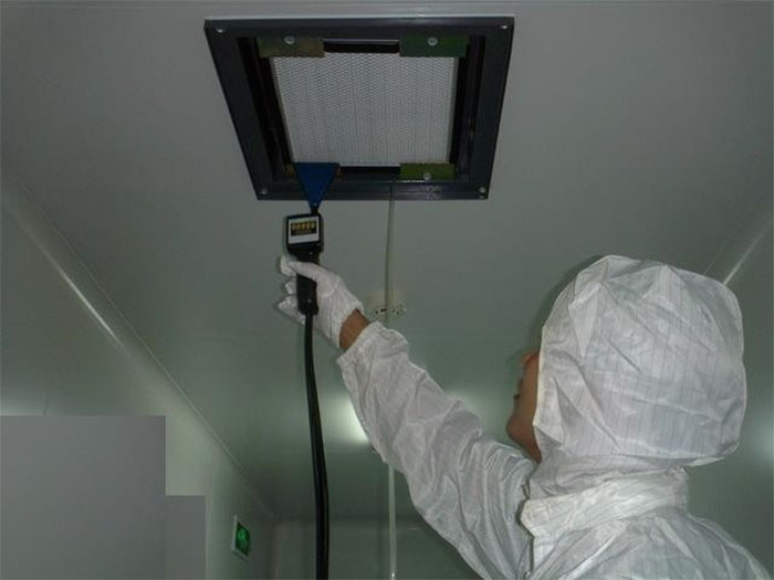 高效空气过滤器安装检测检漏法
