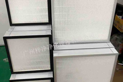 高效空气过滤器结构与外框选材(铝板框,镀锌钢板框)